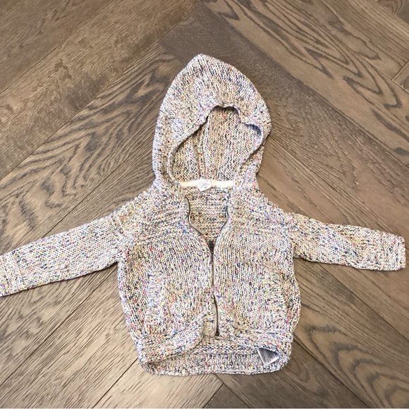 Rainbow knitted zipper - Picture 2 of 2